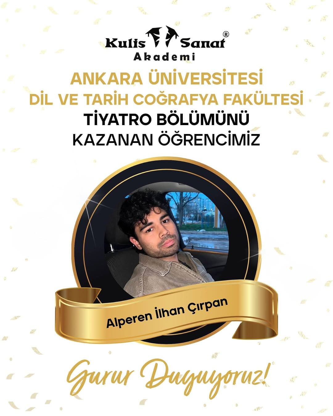 Gururluyuz! ♥️
Canımız öğrencimiz, gönülden tebrik eder; başarılarının devamını dileriz. 🌟
#Yaşas