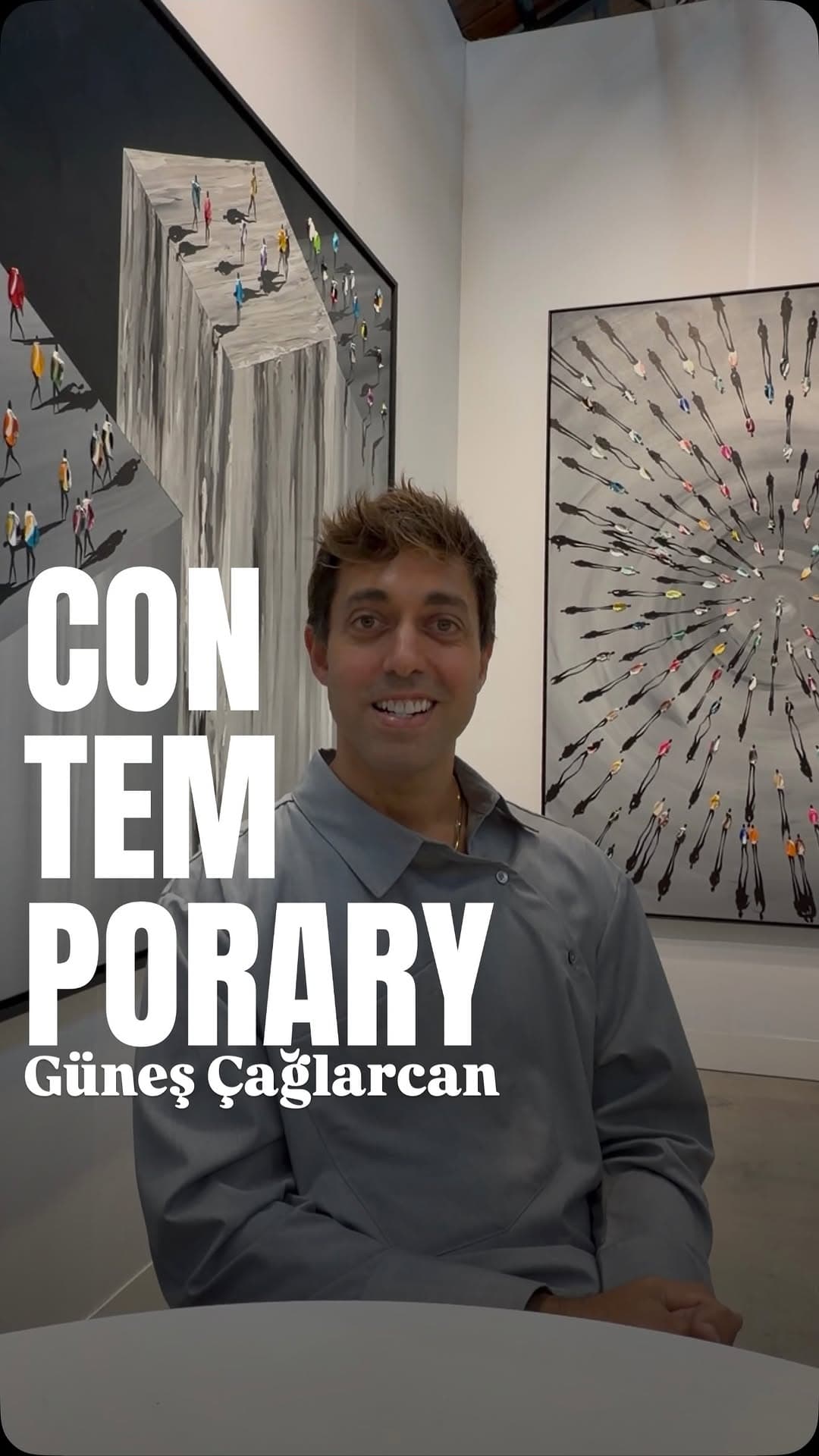 RÖPORTAJ
Contemporary İstanbul 21. Edisyon
Değerli katılımcılardan Ressam Güneş Çağlarcan’ın standın