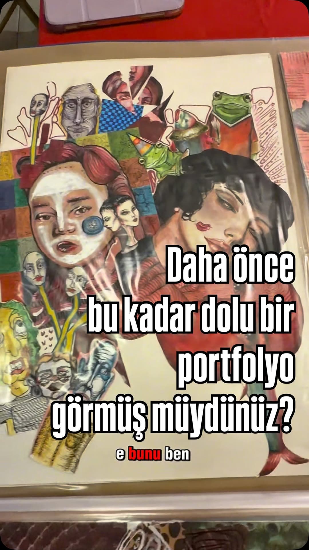 11 aylık bir eğitim sonunda bitirilen portfolyoyu bir videoya sığdıramadık. Bazı yerlerini hızlandır