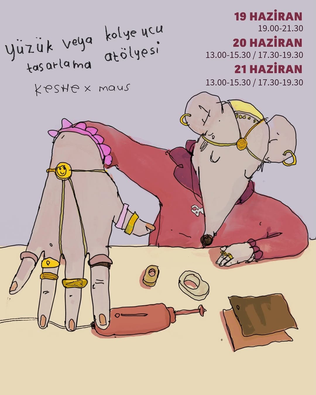 Ankara sizinle yeniden buluşmaya geliyoruz! 🤍
KESHÉ Atelier olarak bizimle birlikte kendi yüzük