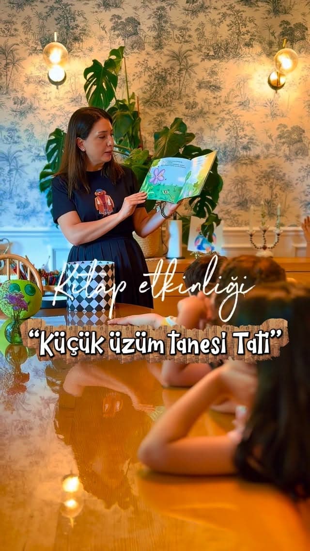 Çok kıymetli öğrencim sevgili Müge Şengezer’in kaleme aldığı çocuk kitabı “Küçük Üzüm Tanesi Tati” i