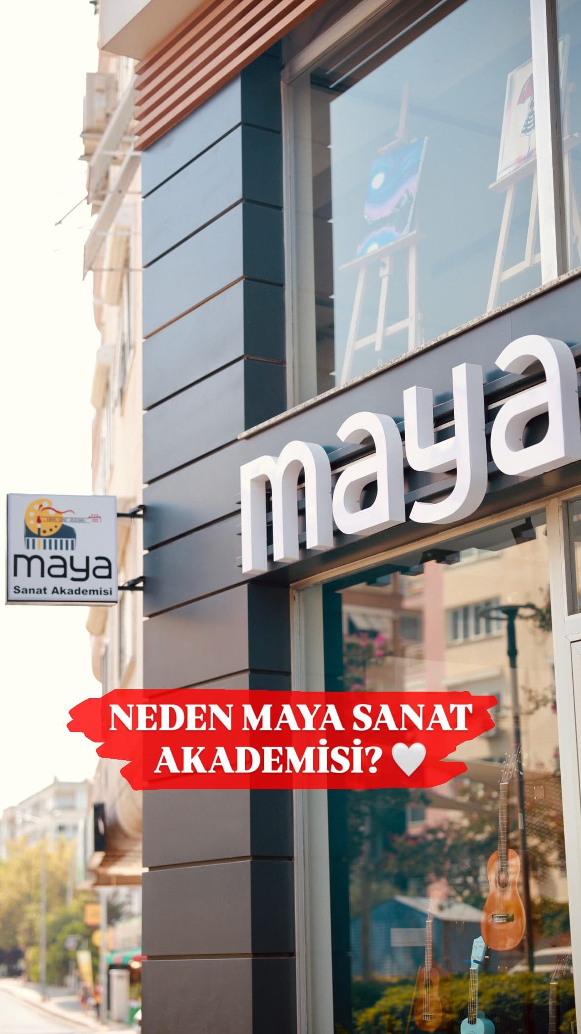 Neden Maya?❤️🔥
Çünkü bizim için iyi bir eğitim; doğru eğitmen, doğru yönlendirme ve keyifli bir ö