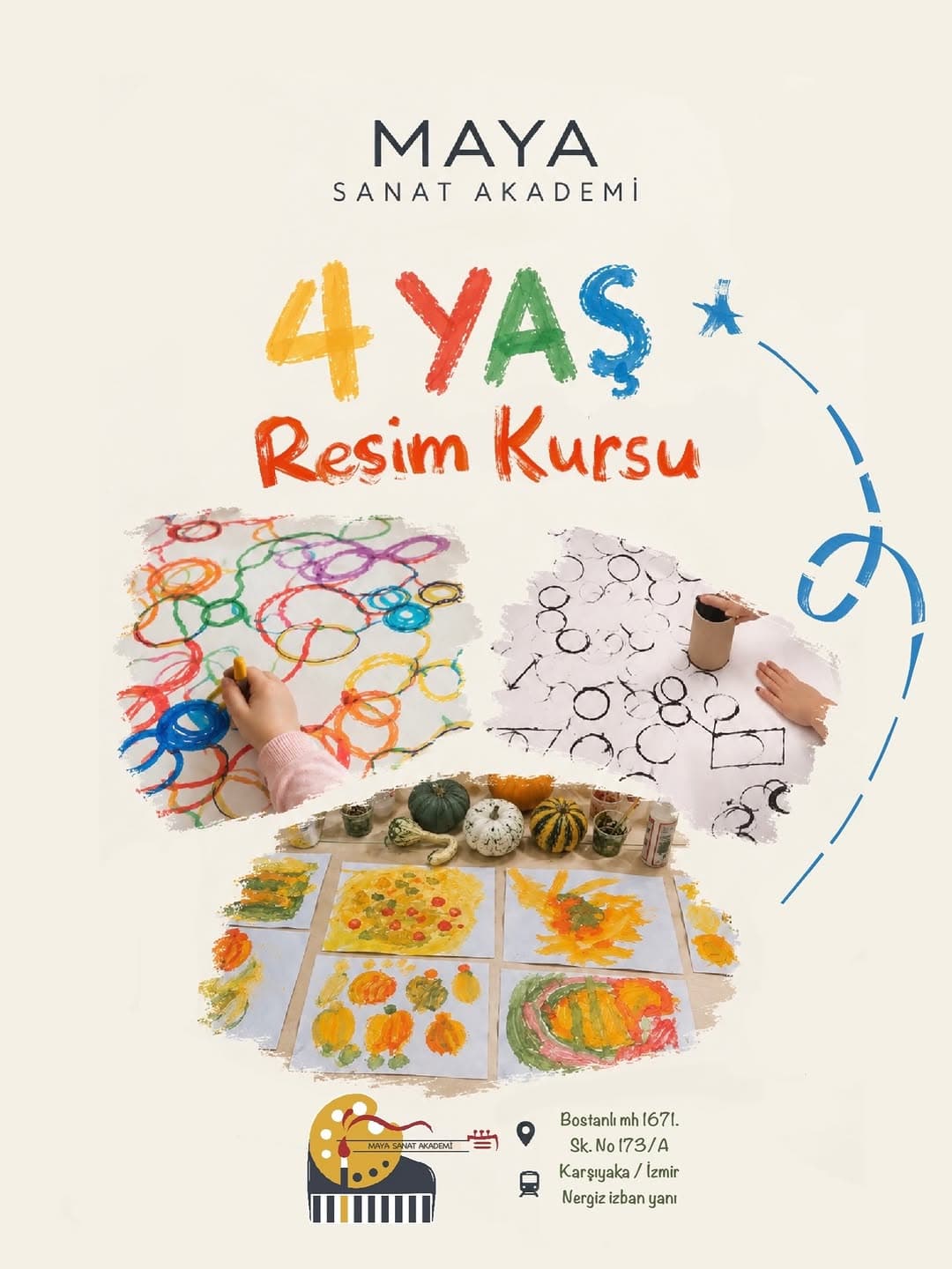 🎨 Minik sanatçılar için rengârenk bir keşif! 🌈
4 yaş grubu çocuklarımız için hazırladığımız Okul