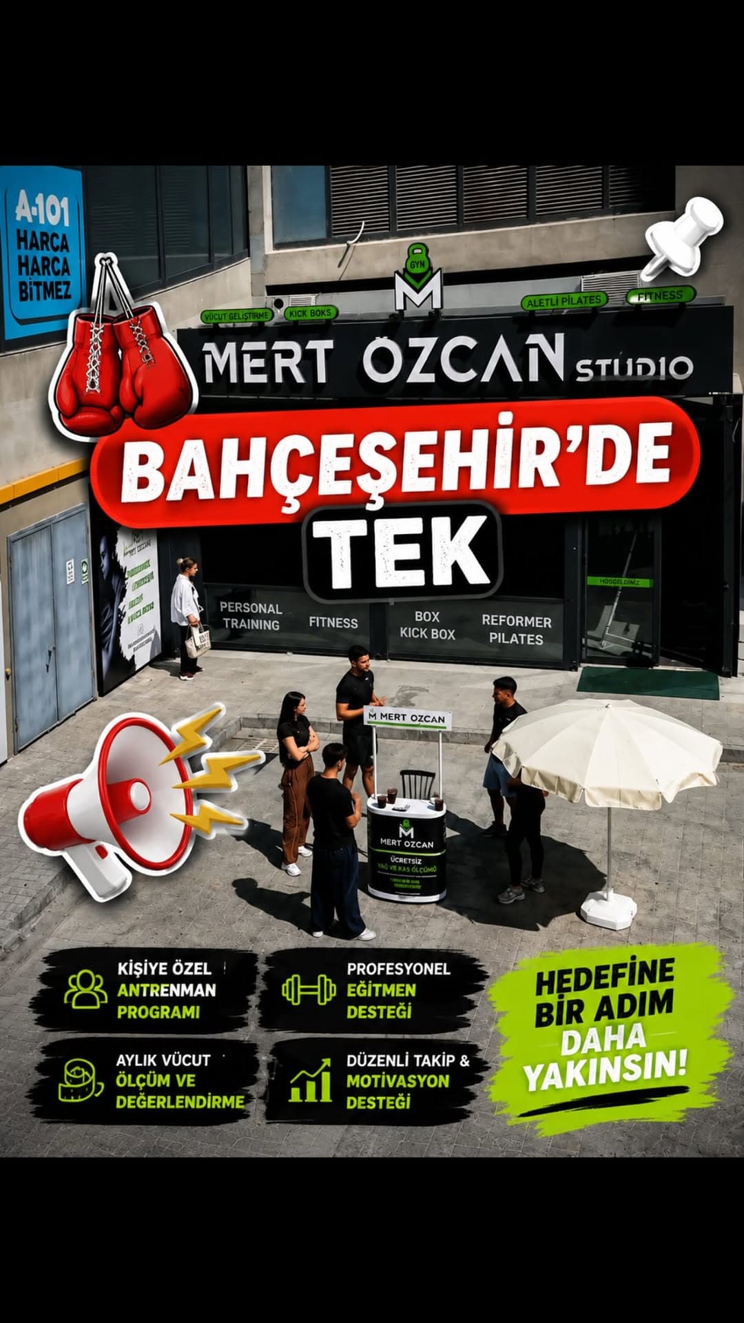 Bahçeşehir’de hedeflerine ulaşmanın yolu artık çok daha yakın! 💪🔥
Mert Özcan Studio’da klasik spo