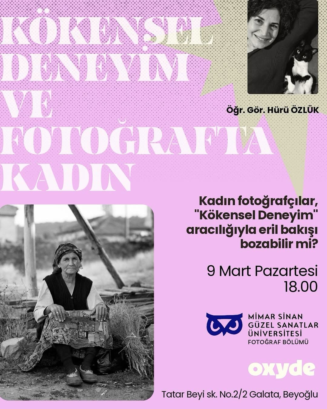 Kökensel Deneyim ve Fotoğrafta Kadın
Öğr. Gör. Hürü Özlük
Kadın fotoğrafçılar, “kökensel Deneyim” ar