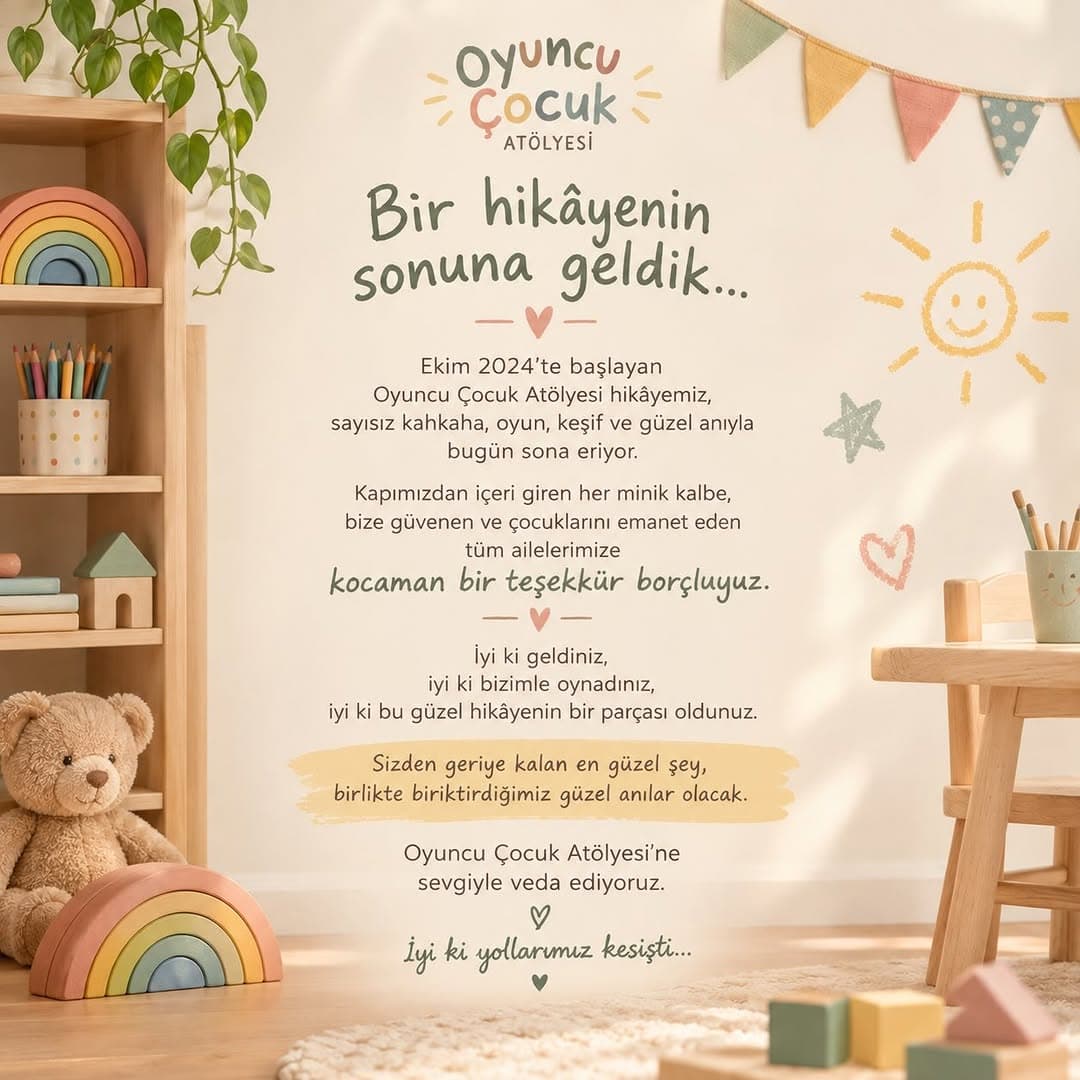 Her güzel hikâyenin bir sonu, her sonun da güzel bir hatırası vardır. 🤍
Ekim 2024’te başlayan Oyun