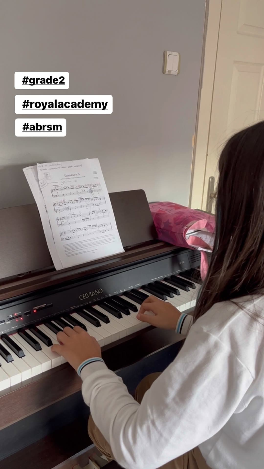 Grade 2 hazırlıklarımız devam ediyor🤩 #abrsm #ecossaiseing #ecossaise