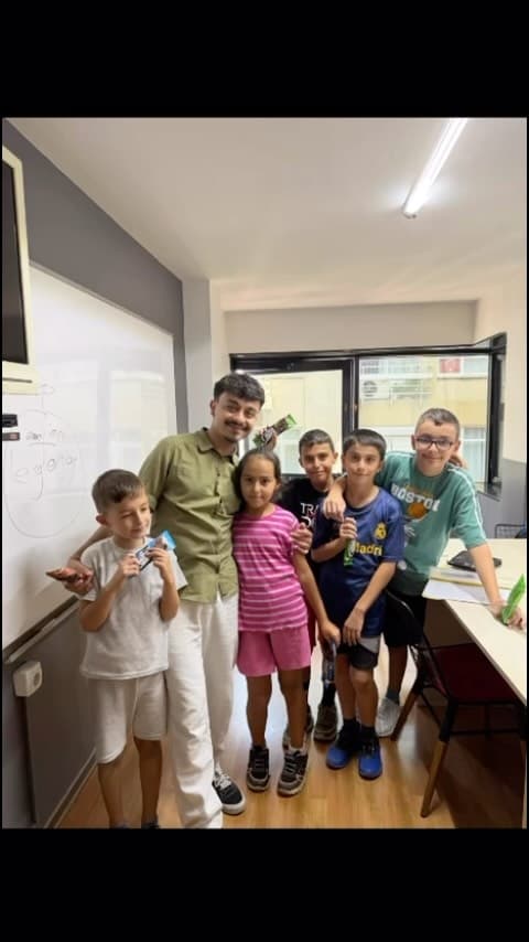Summer school with our beautiful students🍦☀️#amerikankültür #pendikamerikankültür
