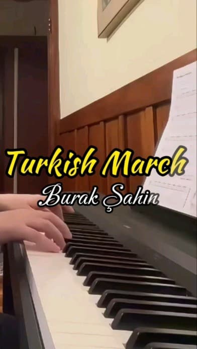 Online dersimize Abd'den katılan öğrencim Burak, Beethoven'ın Türk Marşını seslendirdi.
🎹
#piyanod