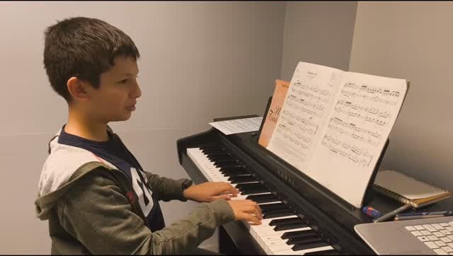 Öğrencim Çınar Dora'dan Royal Akademi ABRSM Grade 3 Allegro in F sınav için son birkaç haftamız #abr