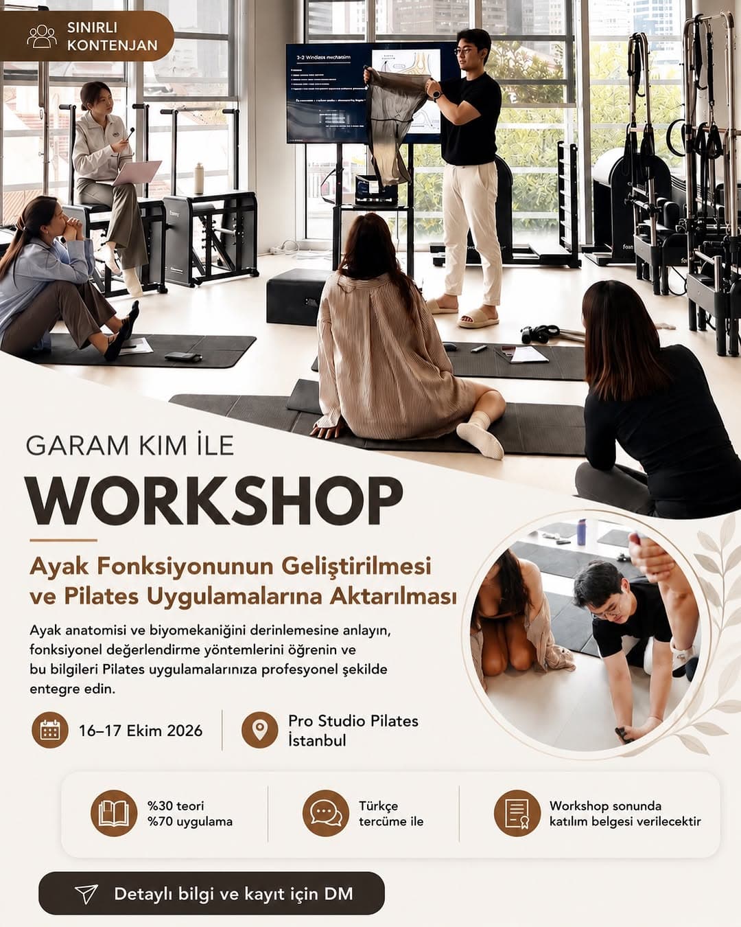 Ayak fonksiyonunu sadece anatomik olarak değil, hareketin bütünü içinde değerlendirmeyi öğrenin.
Ga