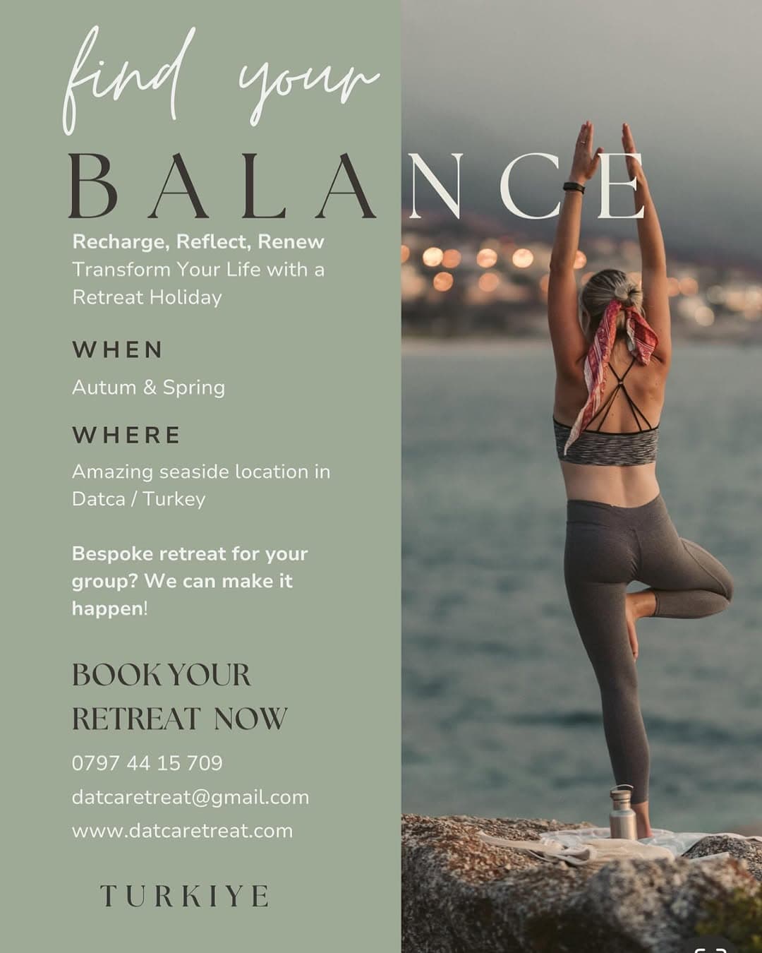 Datça Retreat — Yoga & Meditasyon — Datça
