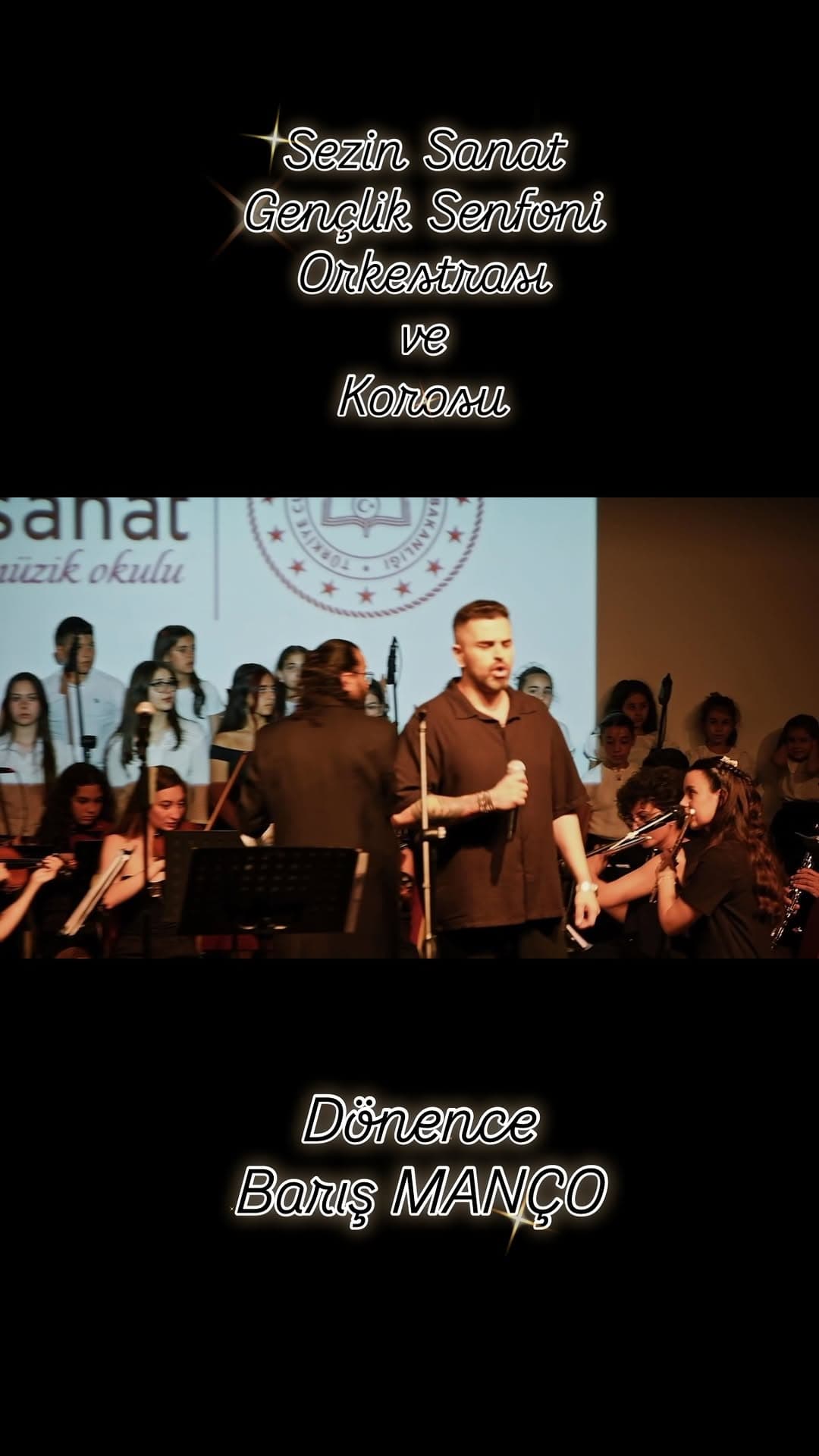 Sezin Sanat Gençlik Senfoni Orkestrası ve Korosu
Dönence (Barış MANÇO)
Solist : Amin Faramarzi
Şe