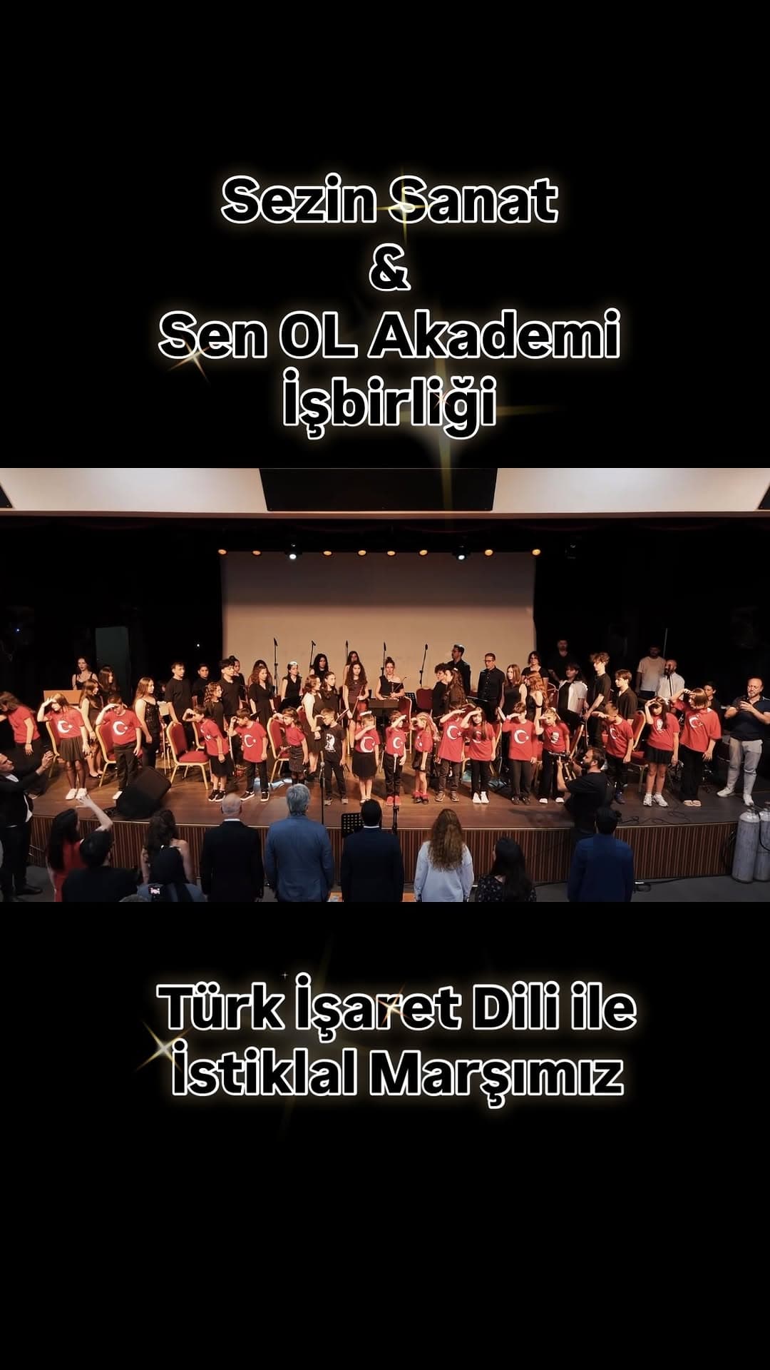 23 Haziran 2026 Konserimizin açılışında İstiklal Marşımız Sen Ol Akademi öğrencilerinin katkılarıyla
