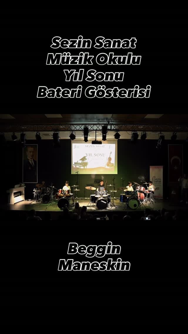 🥁🔥 Ritmi hisset, müziğin enerjisine kapıl!
Sezin Sanat Müzik Okulu Yıl Sonu Gösterisinden, öğrenc