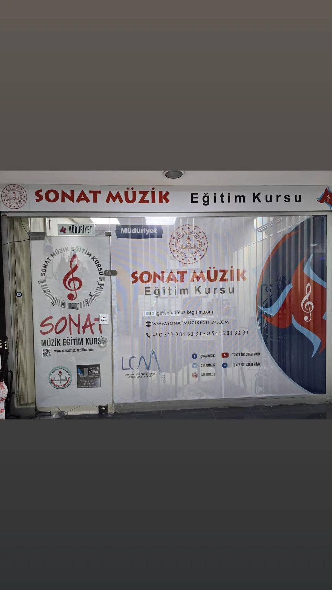 Sonat Müzik Eğitim Kursu Instagram fotoğrafı