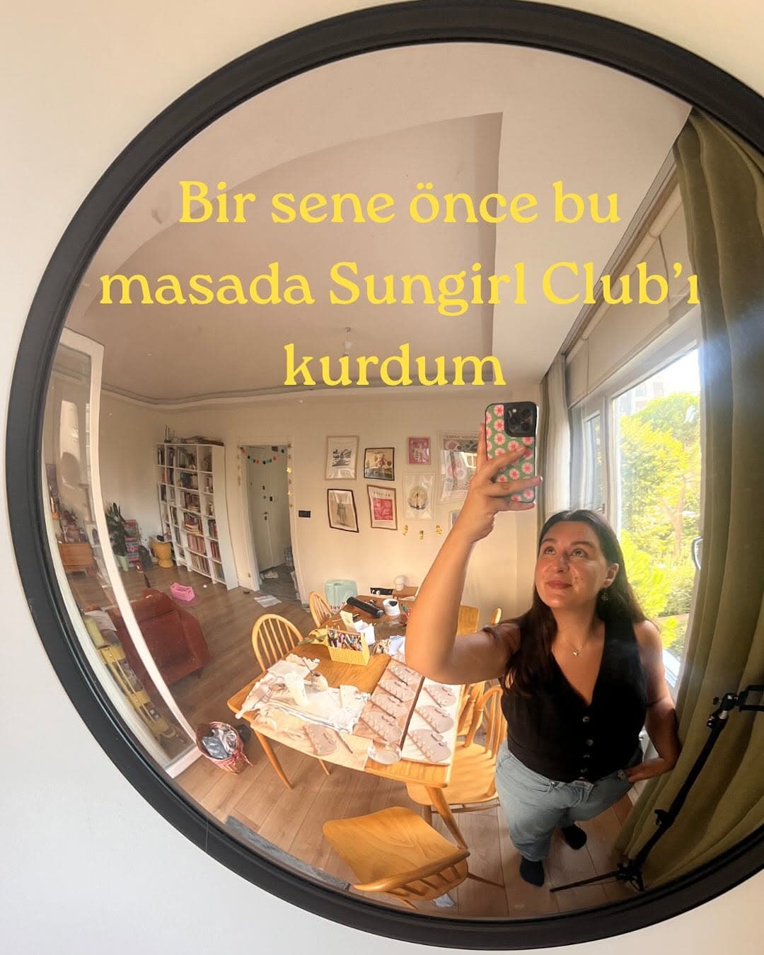 Yemek masasından atölye masasına ❤️