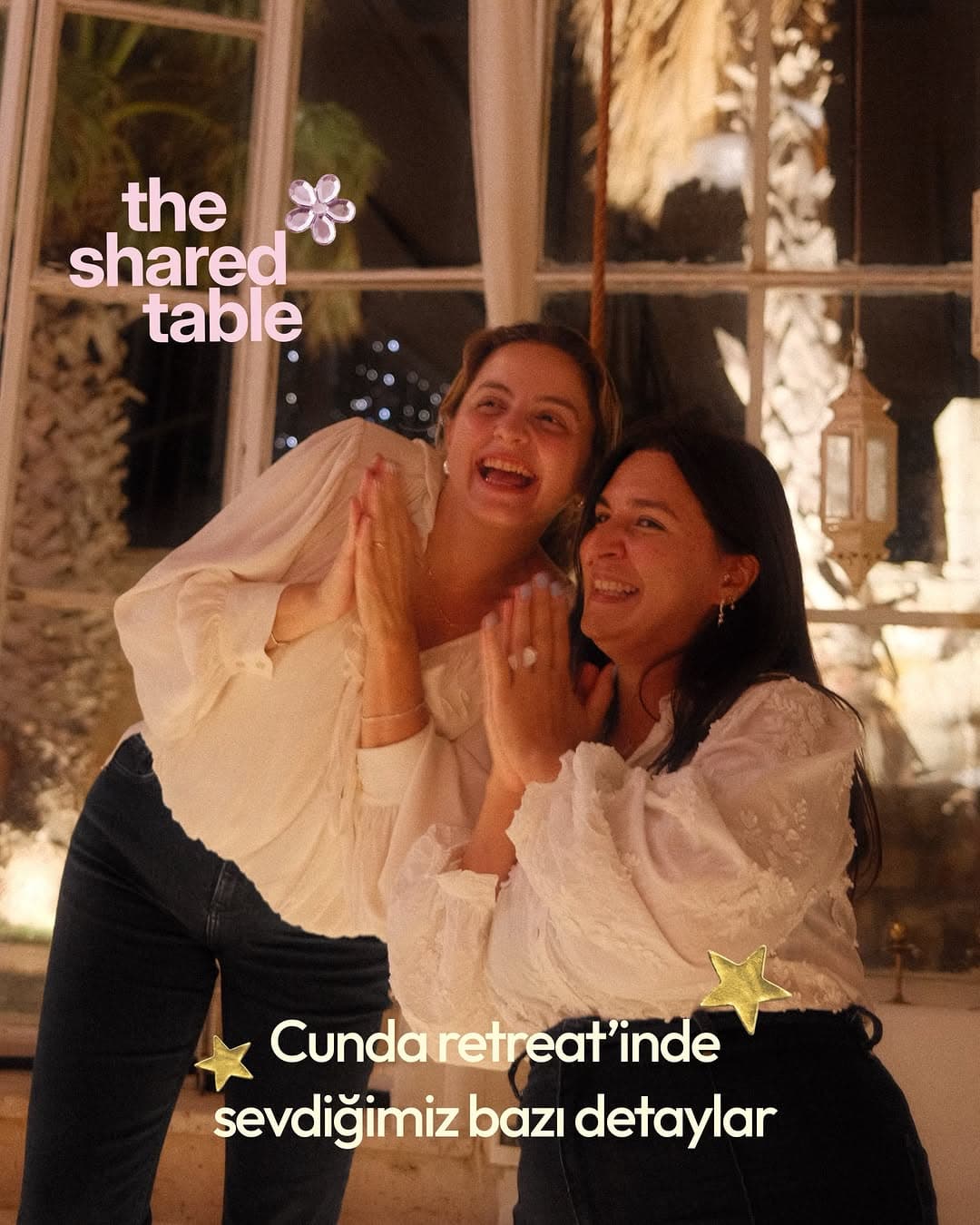The Shared Table’ın Cunda retreat’inde her bir detay bizce ayrı güzeldi ama bunlardan bazılarını siz