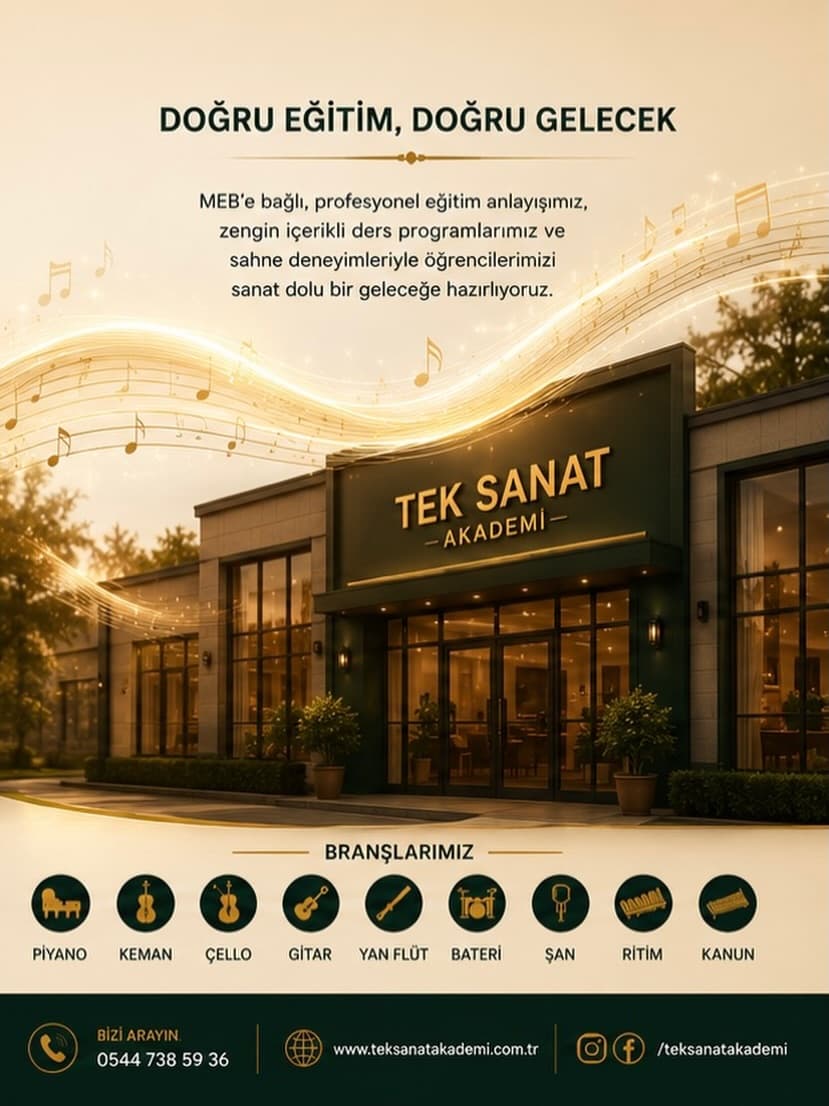 Tek Sanat Akademi Instagram fotoğrafı