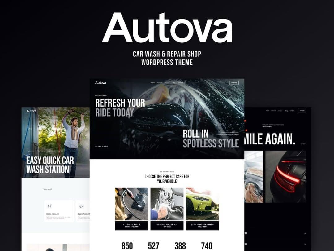 Autova stands out with its clean design and functionality aimed at automotive businesses. With Eleme