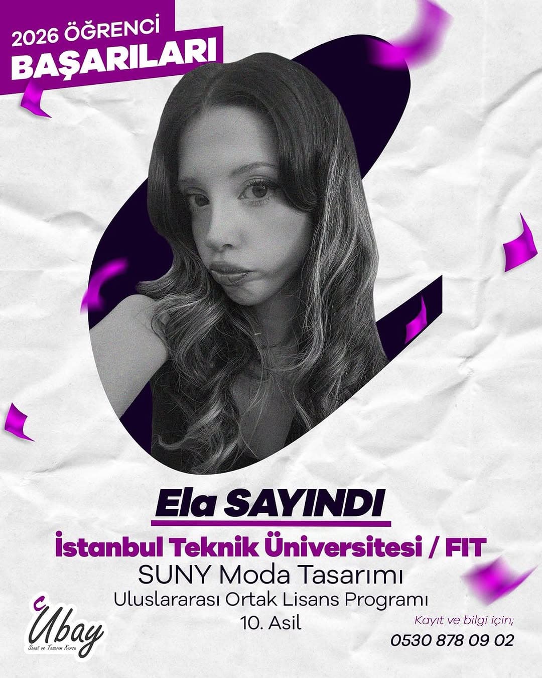 İstanbul Teknik Üniversitesi / FIT - SUNY Moda Tasarımı - Uluslararası Ortak Lisans Programı 10. Asi