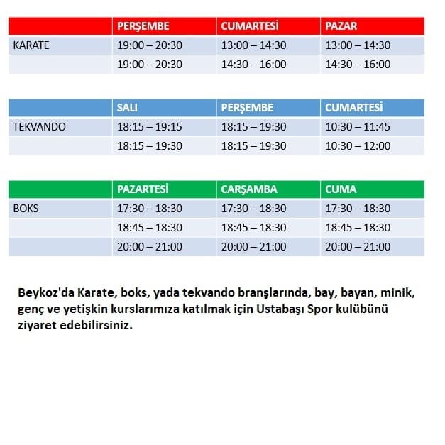 Ustabaşı Spor Kulübü Instagram fotoğrafı