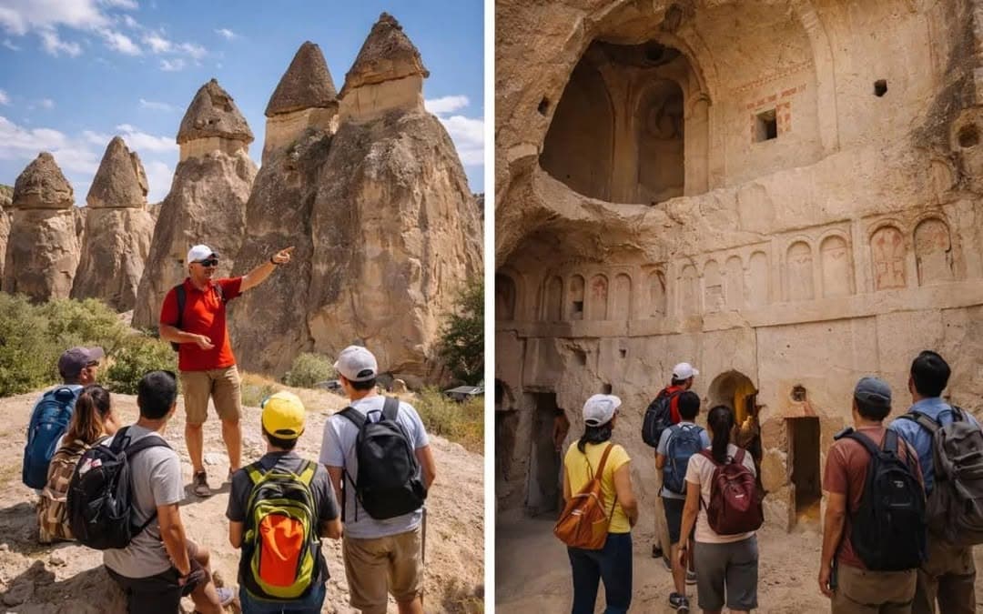 Spend a full day exploring the distinctive landscapes of Cappadocia on the Classic North Tour. The R