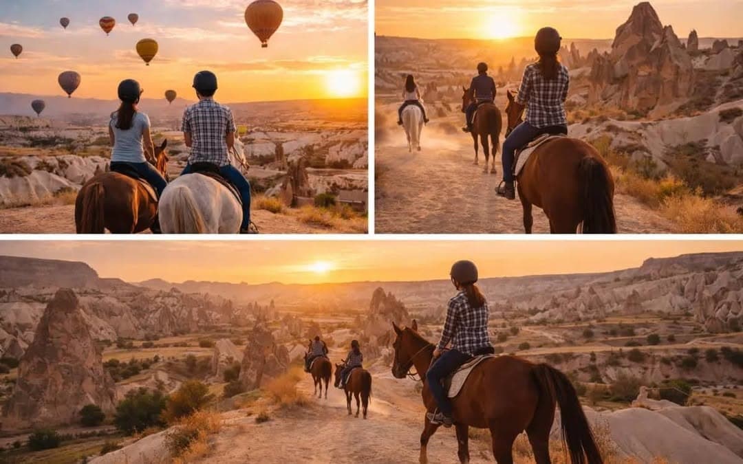 Explore Cappadocia at a gentler pace on horseback, following guided routes through peaceful valleys