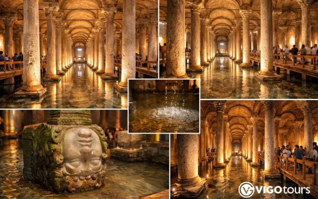 Explore the hidden beauty of Istanbul’s Basilica Cistern on a guided tour. Colossal pillars and intr