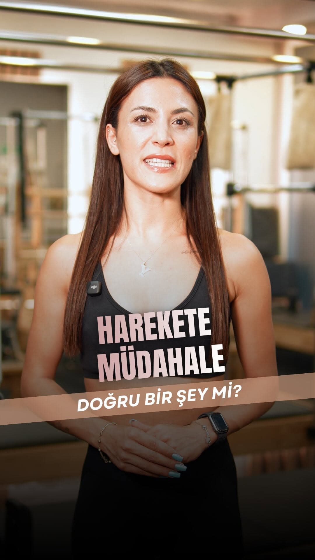 Pilates’te amaç hareketi tamamlamak değil, doğru yapmaktır. ✨
Eğitmeniniz sizi düzeltiyorsa bunu el