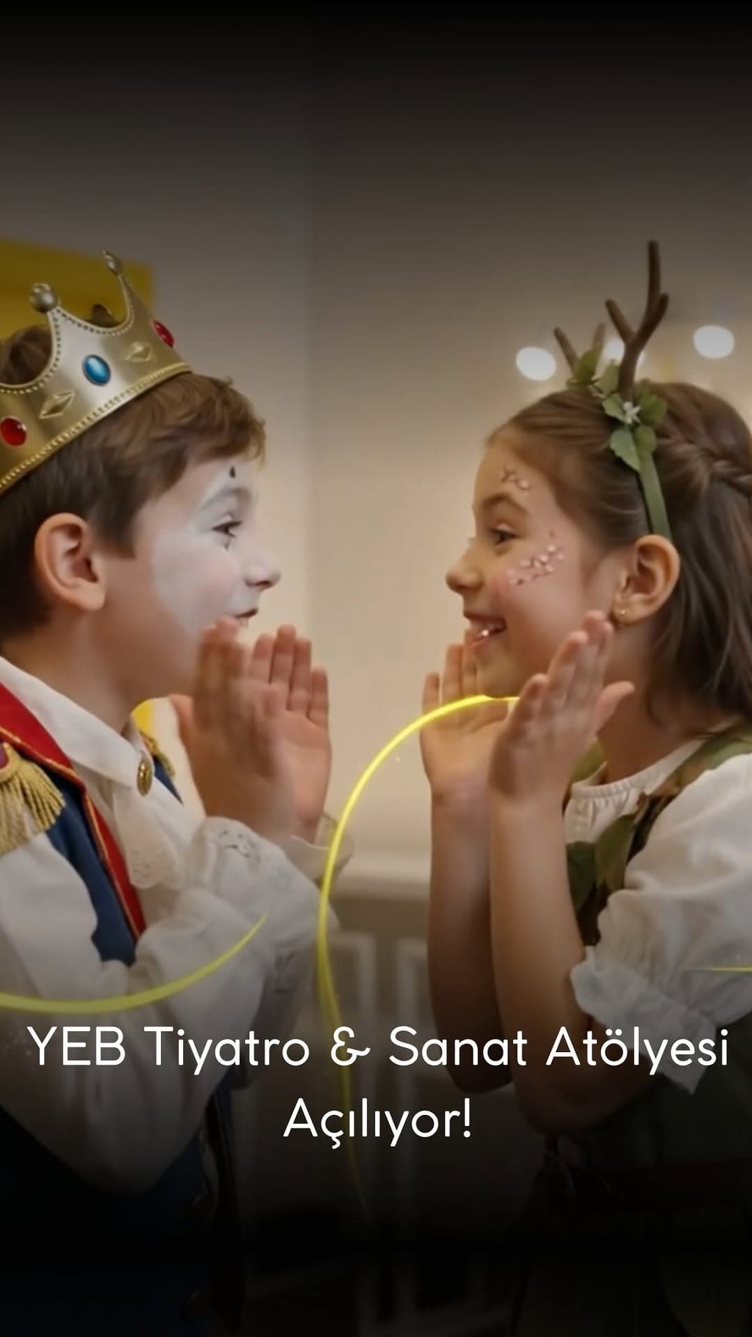YEB Tiyatro & Sanat Atölyesi Yakında Açılıyor! 💫
Eylül ayında eğitimlerimiz başlıyor, Ekim ayında