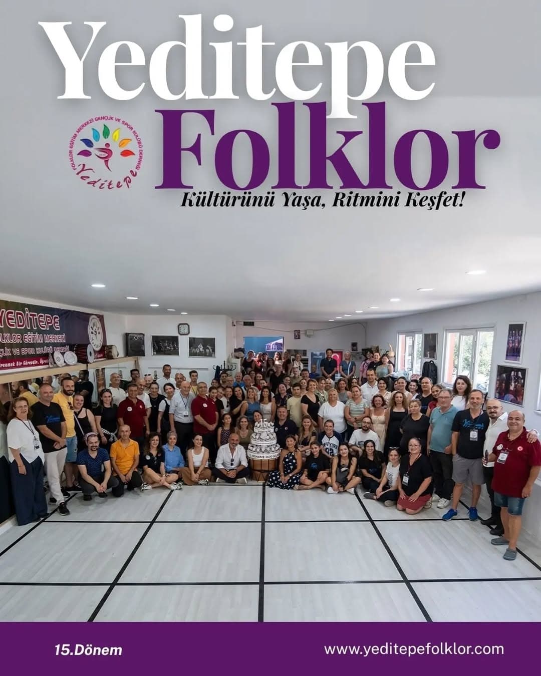 Yeditepe Folklor Eğitim Merkezinde 15.dönem başladı. Açılışımıza gelen herkese teşekkür ederiz.
#ye