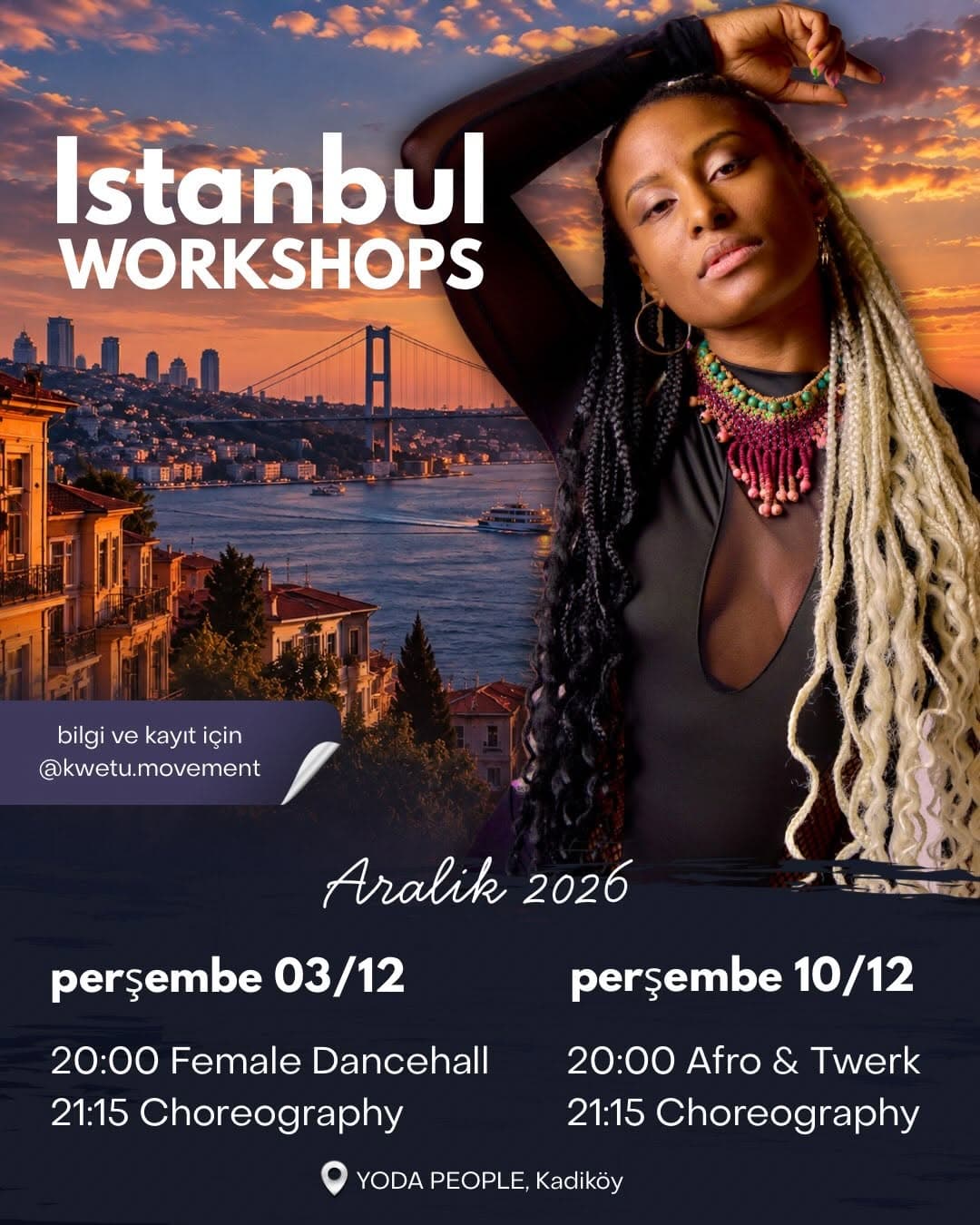 Istanbul hazir misiniz?! @lucilleaires is coming back for a few days and can’t wait to share with yo