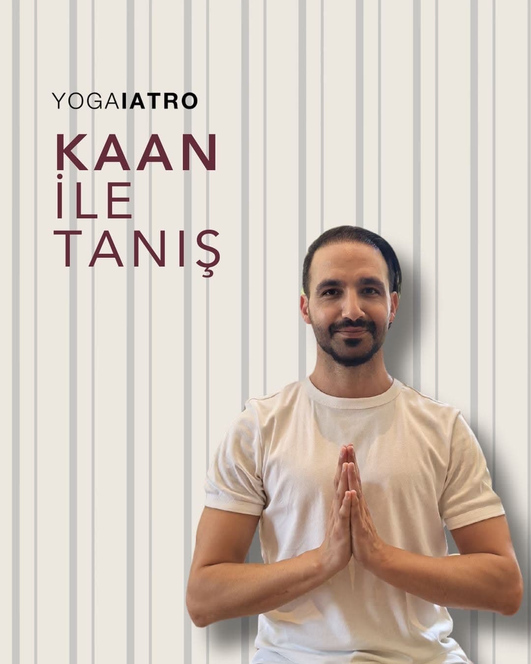 Yoga eğitmenlerimizden Kaan Can ile tanış🧘🏻♂️ Pratiğinde derinleşmek ve Handpan dinletisi eşliğin
