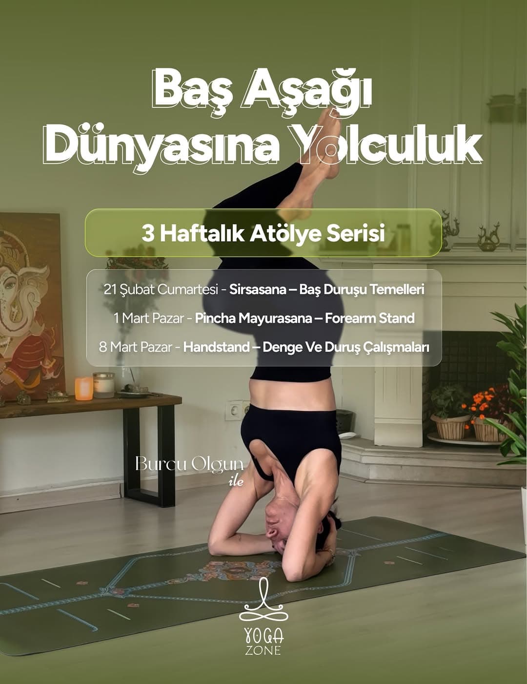 Baş Aşağı Dünyasına Yolculuk
Gücünü, dengenı ve cesaretini ters duruşlarla keşfedeceğin üç haftalı