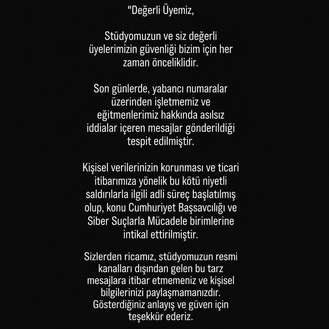 Yolo Pilates Studio Instagram fotoğrafı