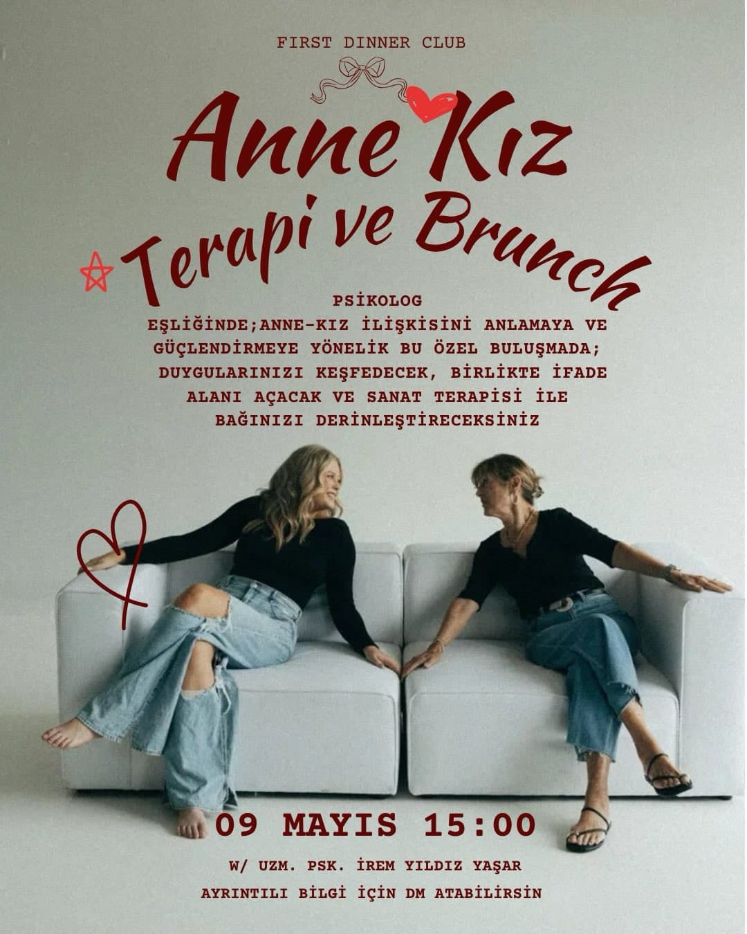 Cafemiz Ankara Anne-Kız Sanat Terapisi Atölyesi — Fotoğraf 7