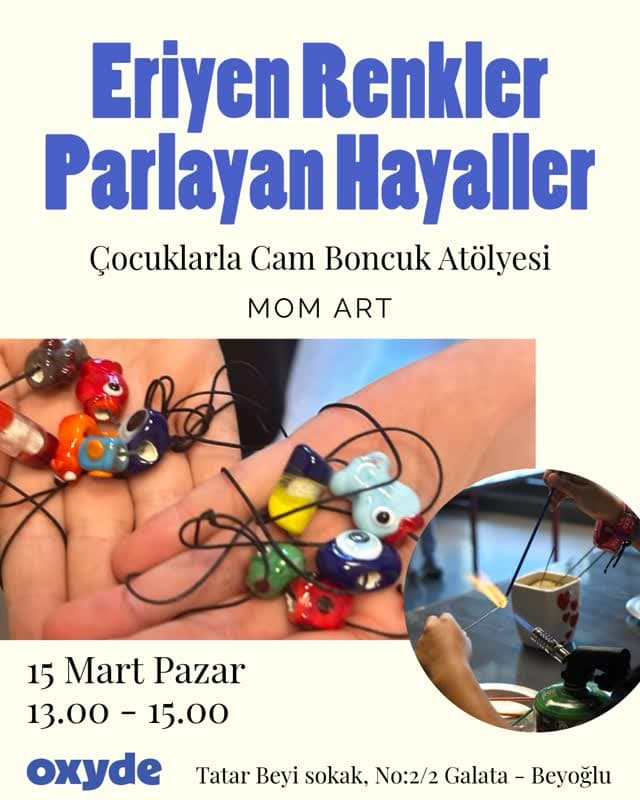 Oxyde Cam Sanatları Atölyesi: Eriyen Renkler — Fotoğraf 7