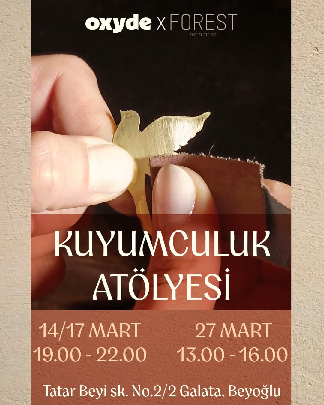 Pirinç Kolye Yapımı Atölyesi — Fotoğraf 7